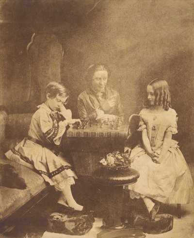 学者の仲間、1855年。 作： Oscar Gustav Rejlander