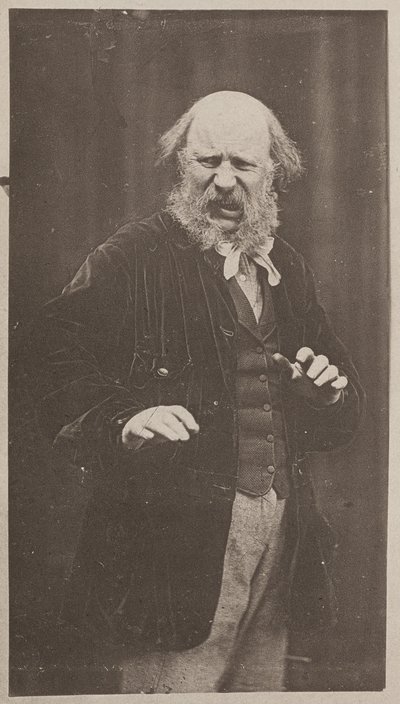 軽蔑 作： Oscar Gustave Rejlander