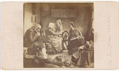 聖典を読む人 作： Oscar Gustave Rejlander