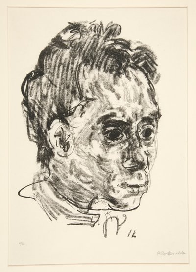ウォルター・ハセンクレバーの肖像 作： Oskar Kokoschka