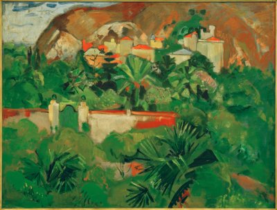 ゲート、レヴァントとイタリアの風景 作： Oskar Moll