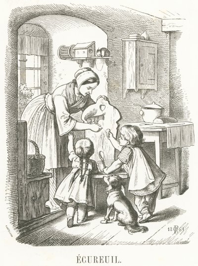 E：リス 作： Oskar Pletsch