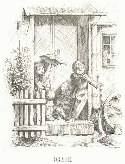 O：雷雨 作： Oskar Pletsch