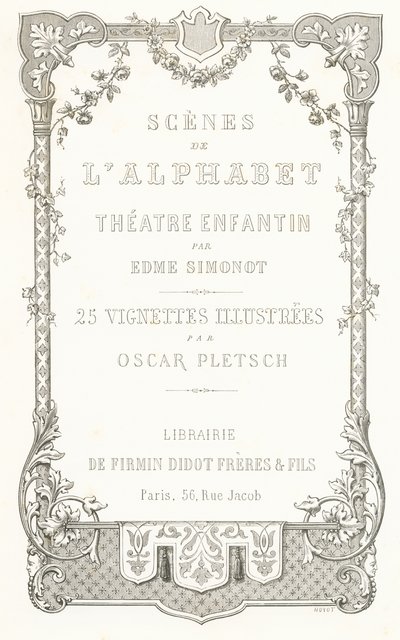 タイトルページ 作： Oskar Pletsch