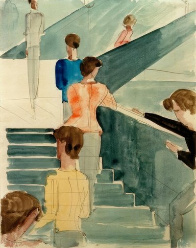 次の芸術家によるアート作品： Oskar Schlemmer