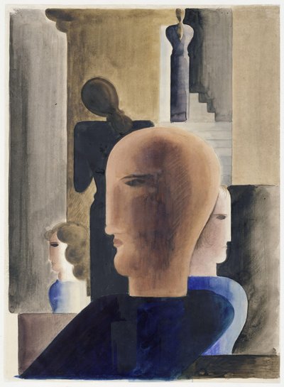  作： Oskar Schlemmer