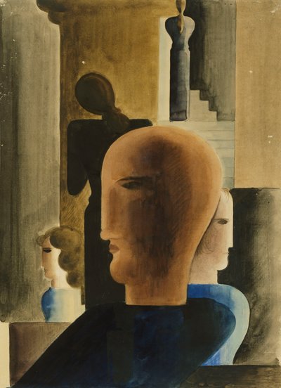 HK 1926 作： Oskar Schlemmer