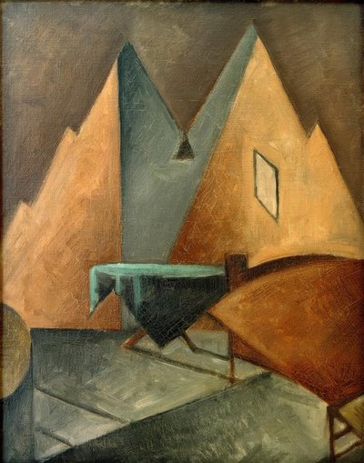 インテリア 作： Oskar Schlemmer