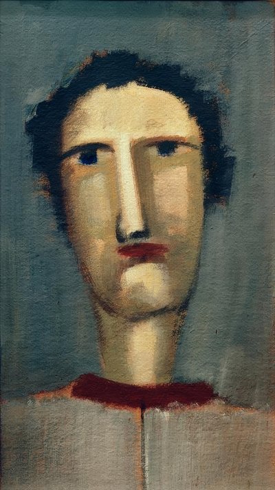 Quattrocentist 作： Oskar Schlemmer