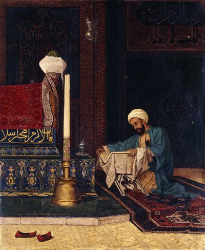 メフメド1世の墓、イェシルトゥルベ、ブルサ 作： Osman Pacha Zadeh Hamdy Bey