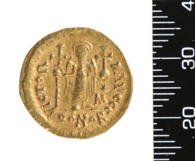 コイン（リバース）c.534-548（ゴールド） 作： Ostrogothic Ostrogothic