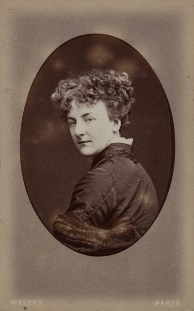 Jane Dieulafoy 1851-1916の肖像、c。 1890年。 作： Ostroróg