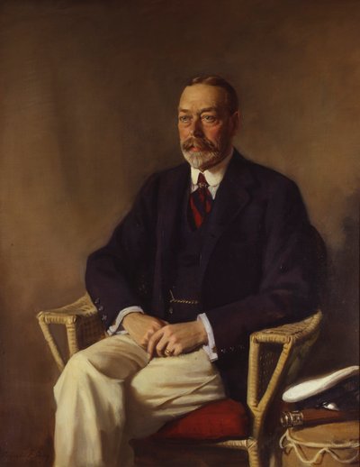 オズワルド・バーリーのジョージ5世 作： Oswald Hornby Joseph Birley