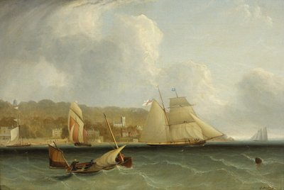 海の風景 作： Oswald Walters Brierly