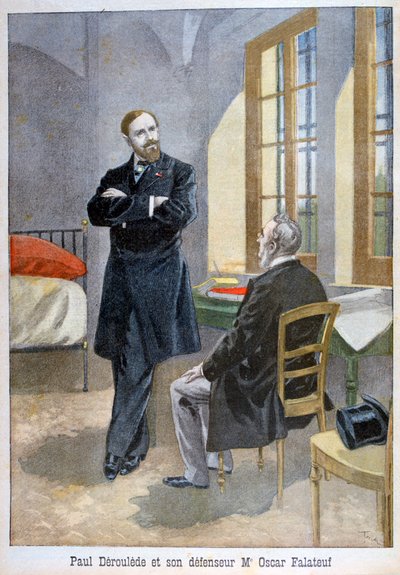 ポールデローレドとその擁護者、オスカーファラテフ、1899年。 作： Oswaldo Tofani