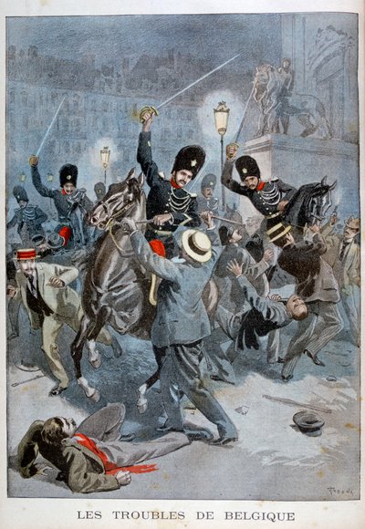 1899年のベルギーのトラブル 作： Oswaldo Tofani