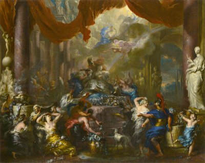 ドイツ語：Der Tod der Dido ディドの死 作： Ottmar Elliger the Younger