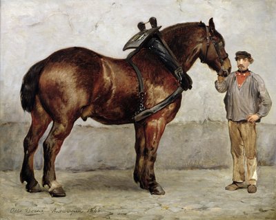 働き馬、1866 作： Otto Bache