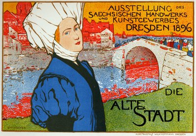 ドイツのドレスデンの産業見本市 作： Otto Fischer