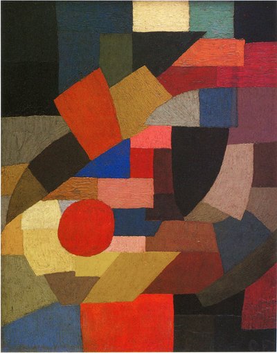 1927 年の一連の計画図の断片。 作： Otto Freundlich