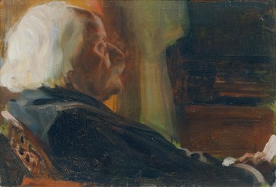 作曲家カール・ゴールドマークの肖像 1830-1915, 1905. 作： Otto Friedrich