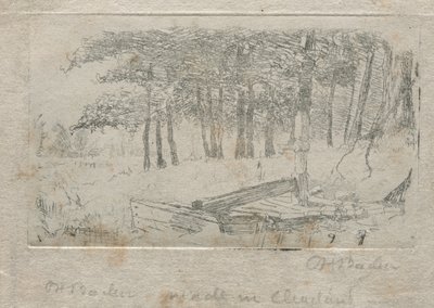 自然からのスケッチ、1879年。 作： Otto H. Bacher