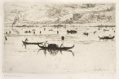 ヴェネチアンラグーン 作： Otto Henry Bacher
