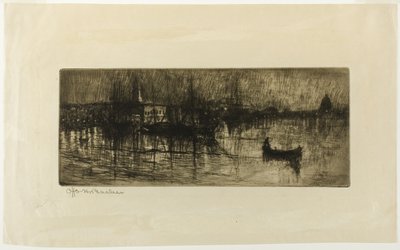 雨の夜 作： Otto Henry Bacher