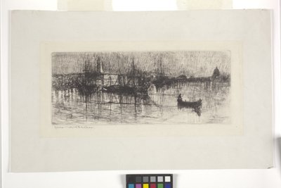 ベニスの雨の夜 作： Otto Henry Bacher