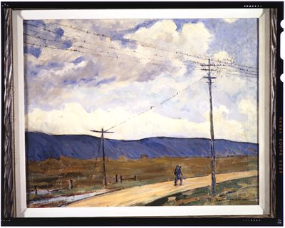 移行、1937年頃（キャンバスに油彩） 作： Otto Henry Schneider