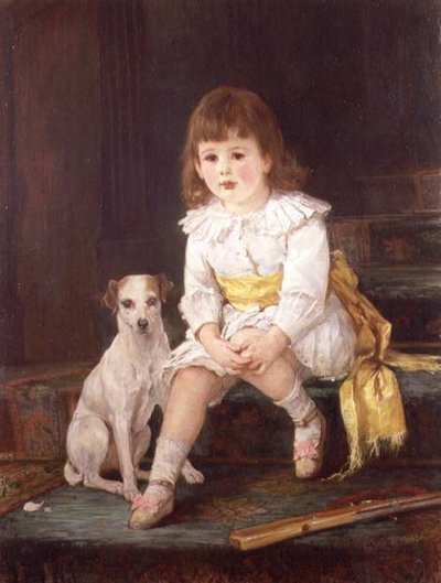 ダービーのマスター・バドリーと彼の犬 作： Otto Leyde