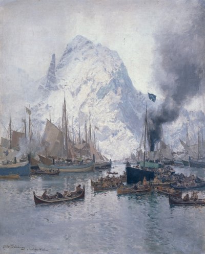 アグンシルダンペレン、スボルベルの到着 作： Otto Ludvig Sinding