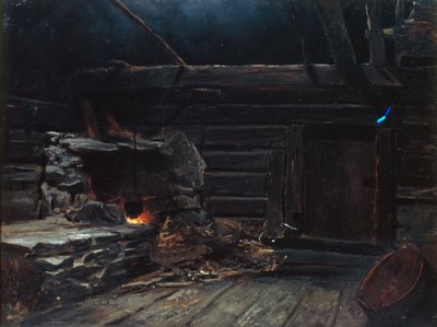 燻製室、掃除 作： Otto Ludvig Sinding