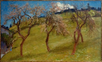 春 作： Otto Modersohn