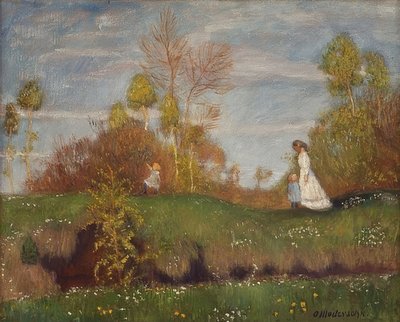 沼地の夏 作： Otto Modersohn