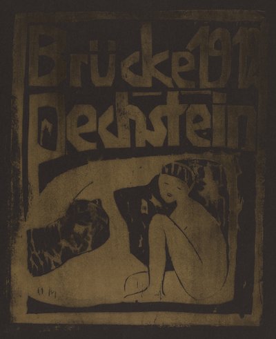 ブリッジ 1912 ペヒシュタイン 作： Otto Müller