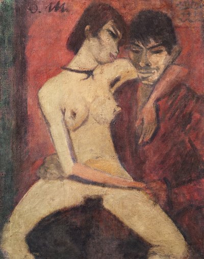 ジプシーラバーズ、1922年着席（詳細は274040を参照） 作： Otto Mueller