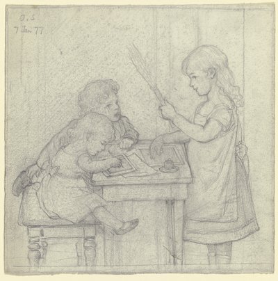  作： Otto Scholderer