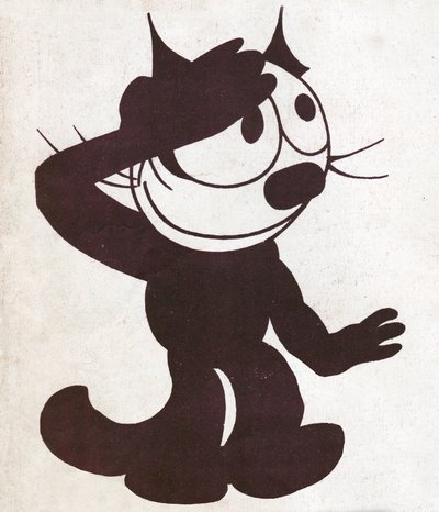 猫のフェリックス。 猫のフェリックス。 （イラスト、1930年頃） 作： Otto and Sullivan Pat Messmer