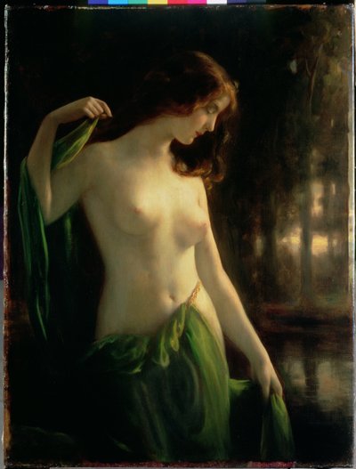 水のニンフ 作： Otto Theodor Gustav Lingner