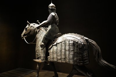 オスマン騎手と馬の鎧 15世紀末～16世紀初頭（金属工芸品） 作： Ottoman School