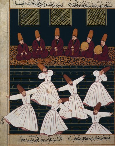 コンヤでの旋舞教団の儀式 作： Ottoman School
