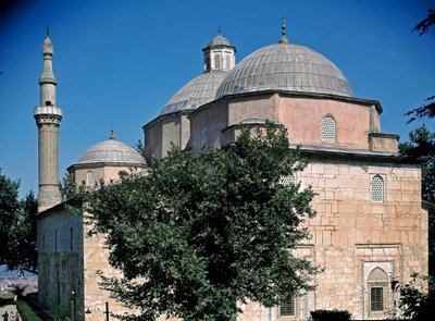 グリーンモスクの眺め 作： Ottoman School