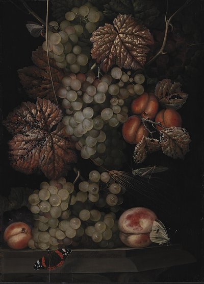 静物 作： Ottomar Elliger d.Æ.