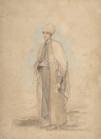 チュニジア大使の息子、1780年。 作： Ozias Humphry