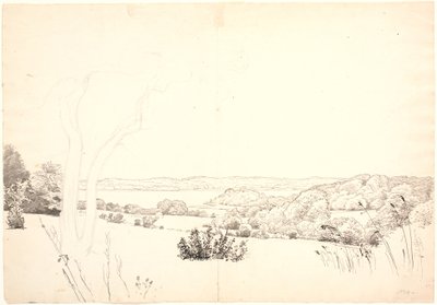 スカリット湖を望む風景。 作： P.C. Skovgaard