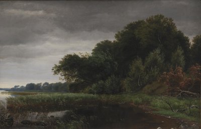 Gurre Sø での暴風雨の後の晴天 作： P.C. Skovgaard