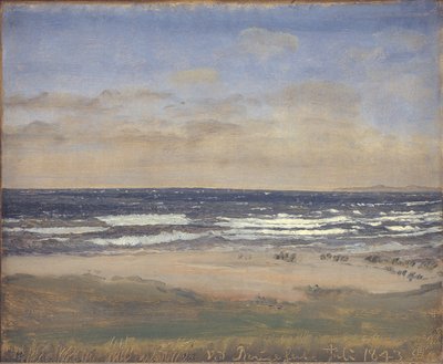 Rågelejeのビーチ 作： P.C. Skovgaard