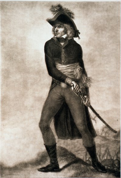 スウェーデンのカール 14 世ヨハン、フランス元帥時代、c1804-c1810 作： PM Mix