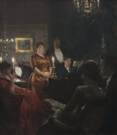 デュエット 作： Peder Severin Krøyer